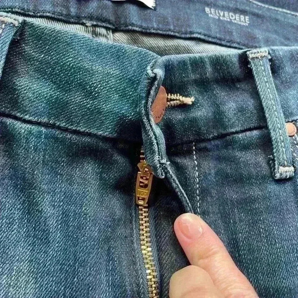 Fidelity Belvedere Mid Rise Skinny Jeans Size 28 - Picture 6 of 9